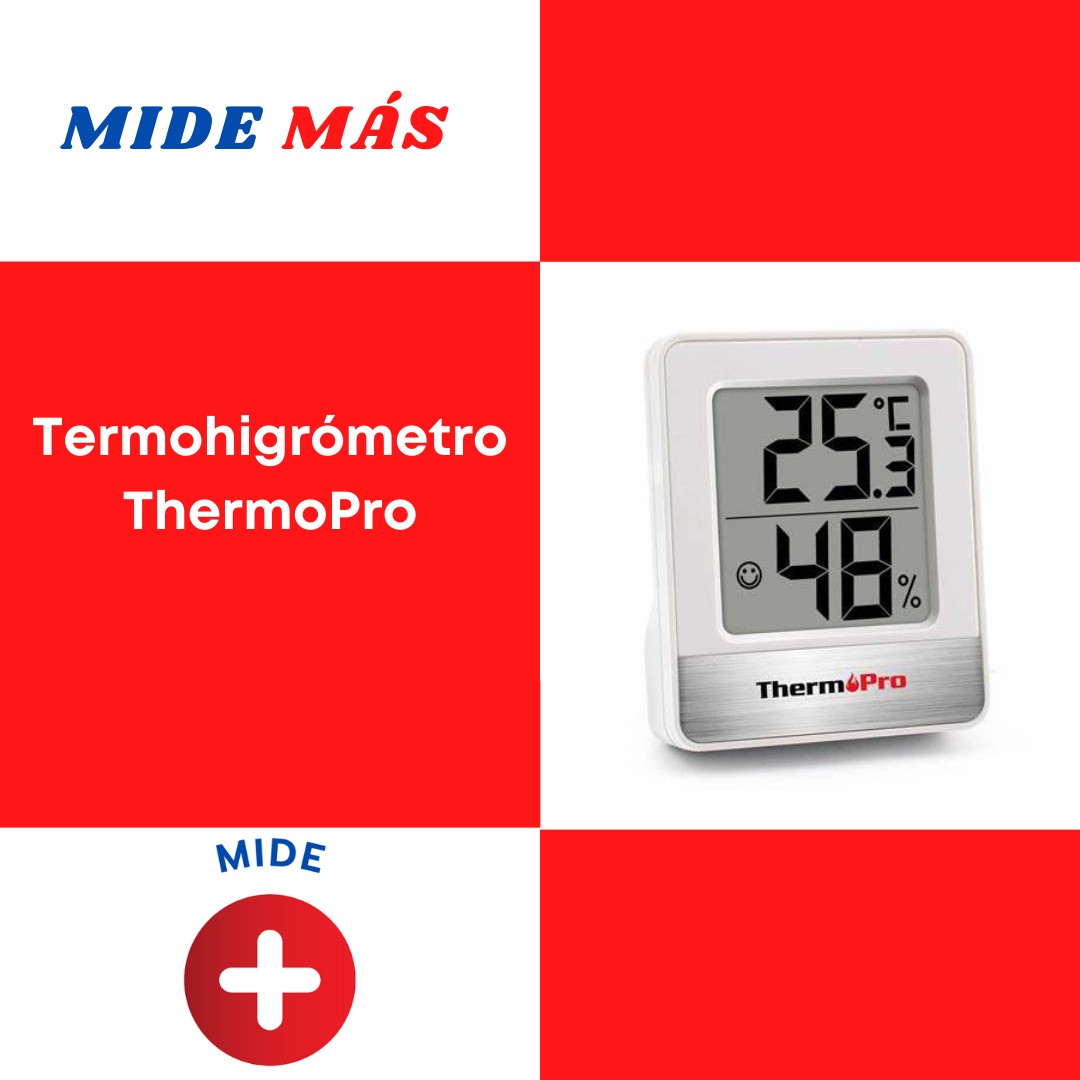 herramientas, jardines y exterior -  Termómetro e Higrómetro(Termohigrómetro), ThermoPro 1