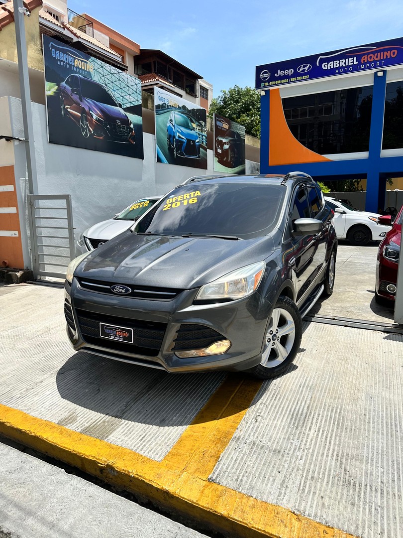 jeepetas y camionetas - FORD ESCAPE SE 2016 ECOBOOST