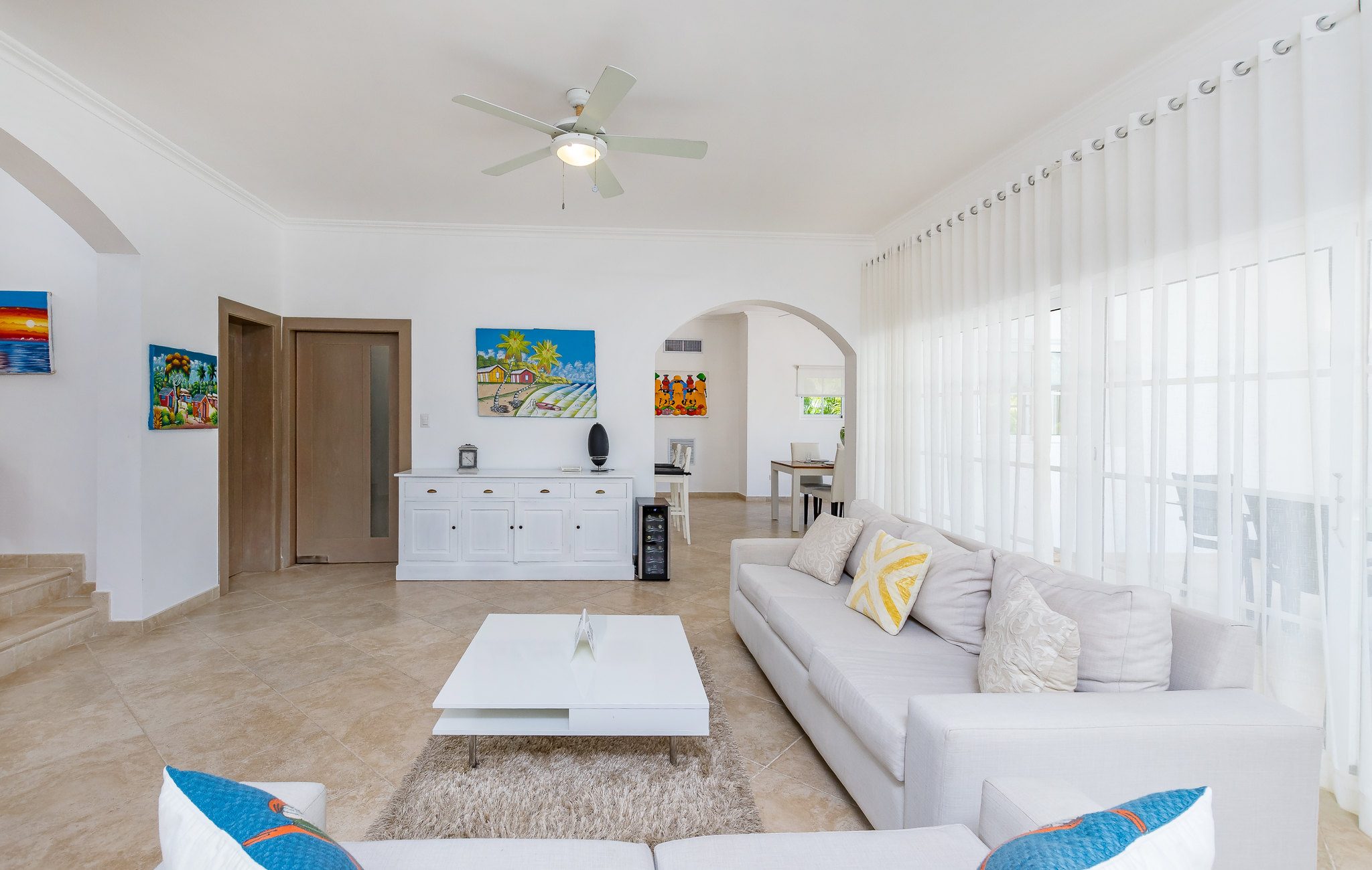 casas vacacionales y villas - Villa Luxury de 5 Hab en Cocotal, Punta Cana.  8