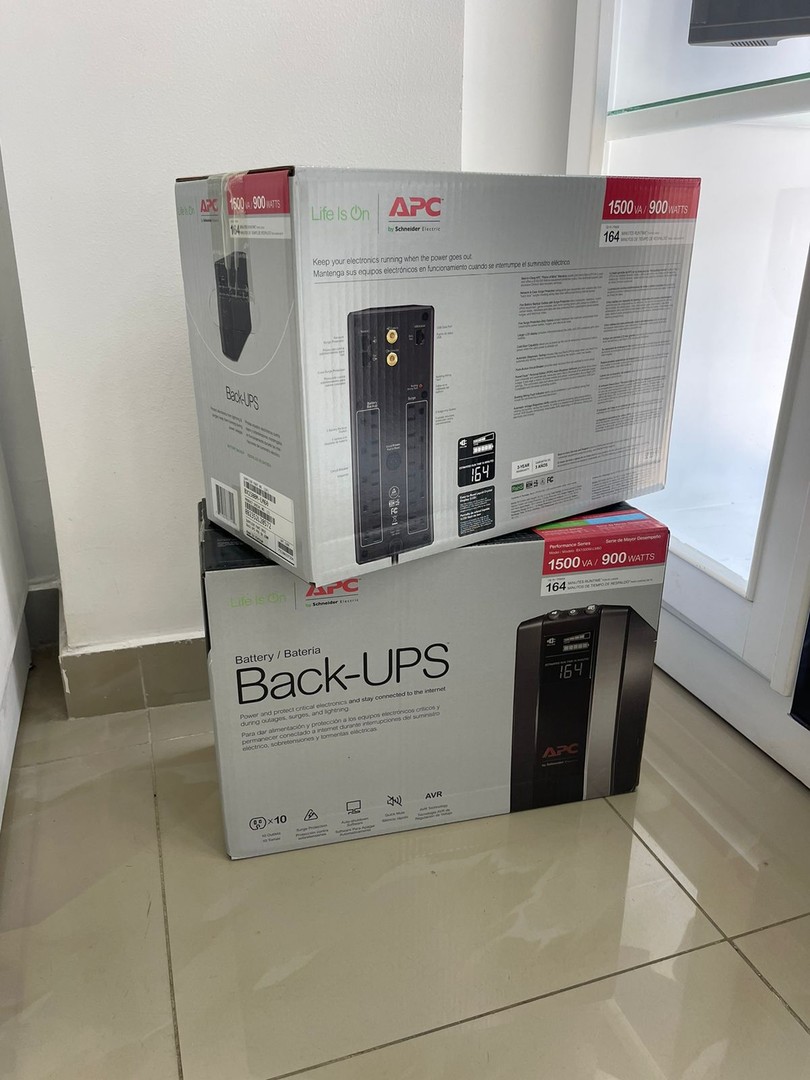 computadoras y laptops - Disponibles UPS APC de 1500VA y 900W BX1500M-LM60  8