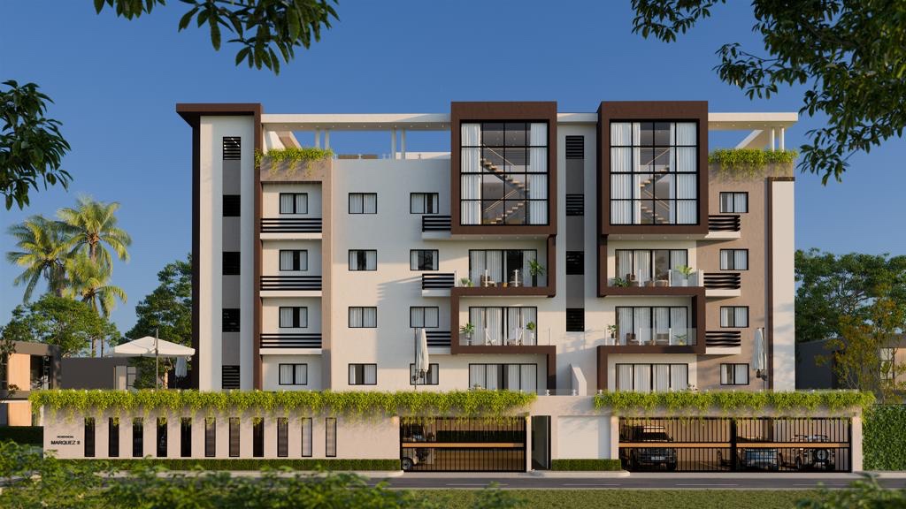 apartamentos - Venta de apartamentos en la autopista de san Isidro avenida ecológica  0