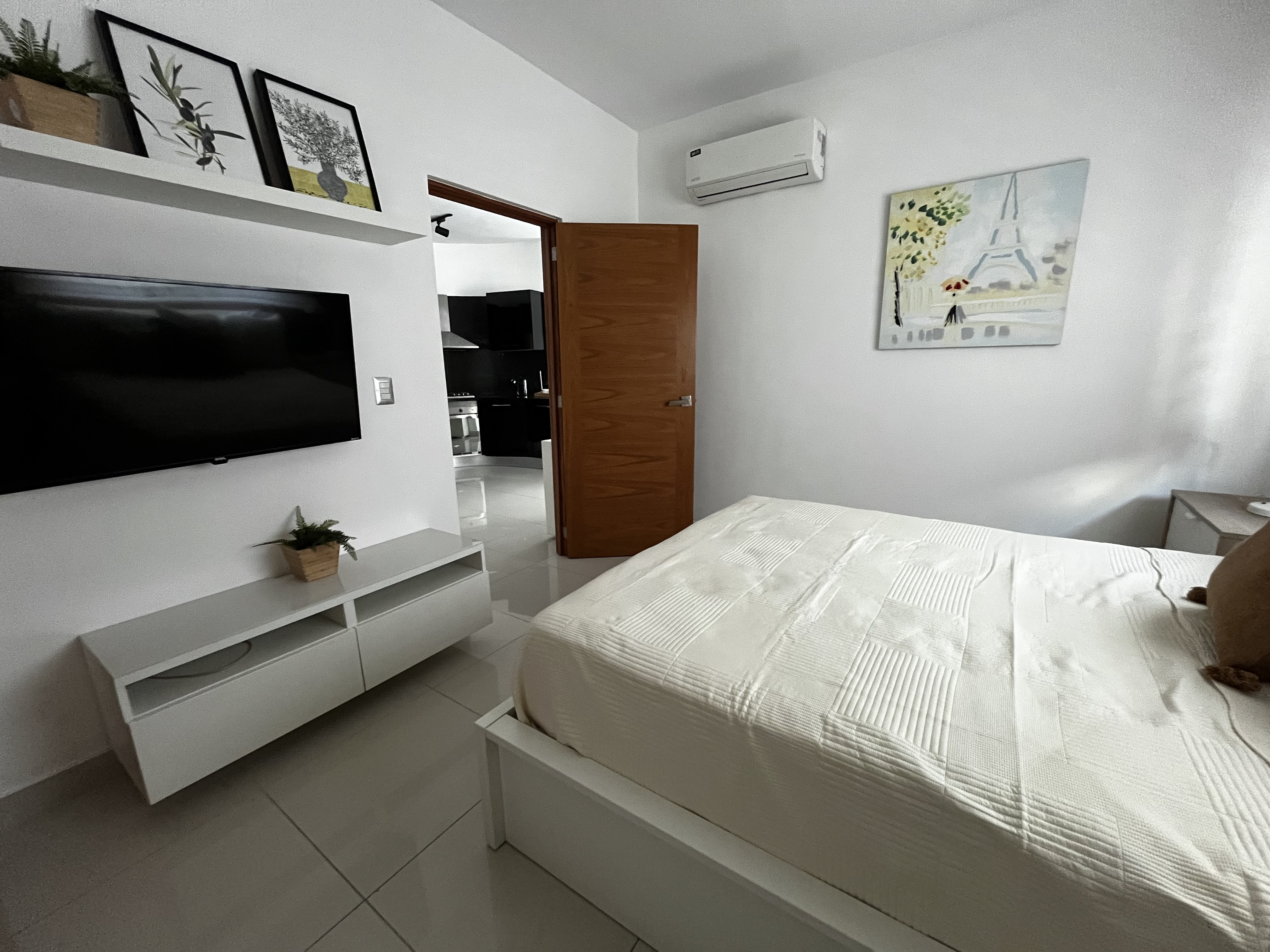 apartamentos - Apartamento Alquiler Piantini de UNA Habitación  4