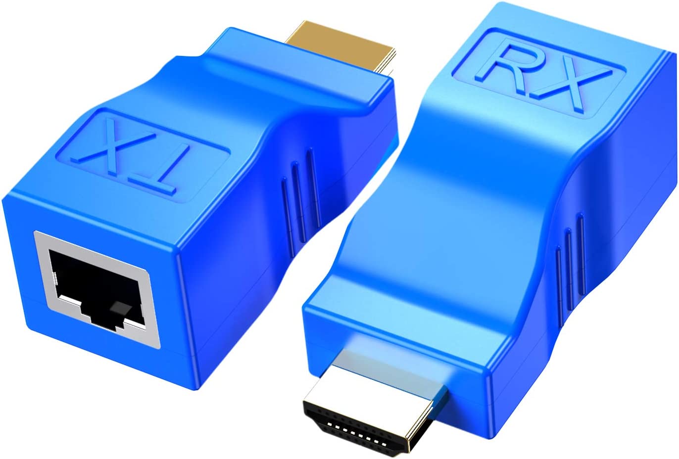 otros electronicos - Adaptador Extensor HDMI por cable LAN