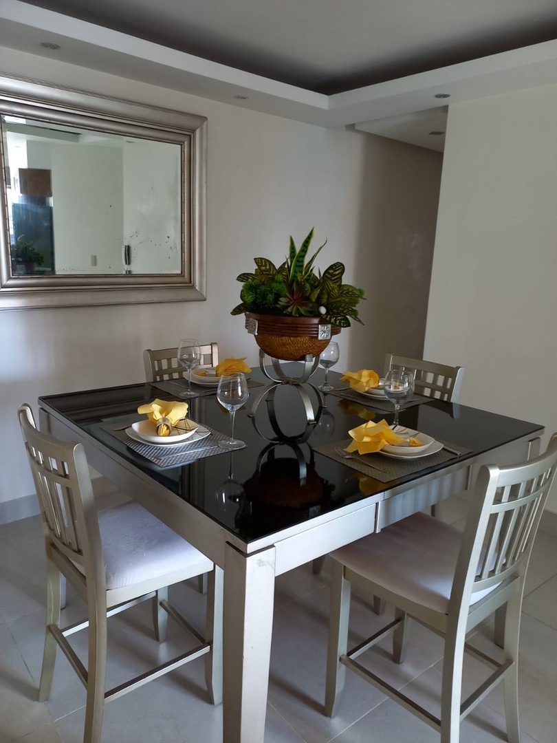 apartamentos - Apartamento en renta amueblado (frente Novocentro) piantini 6