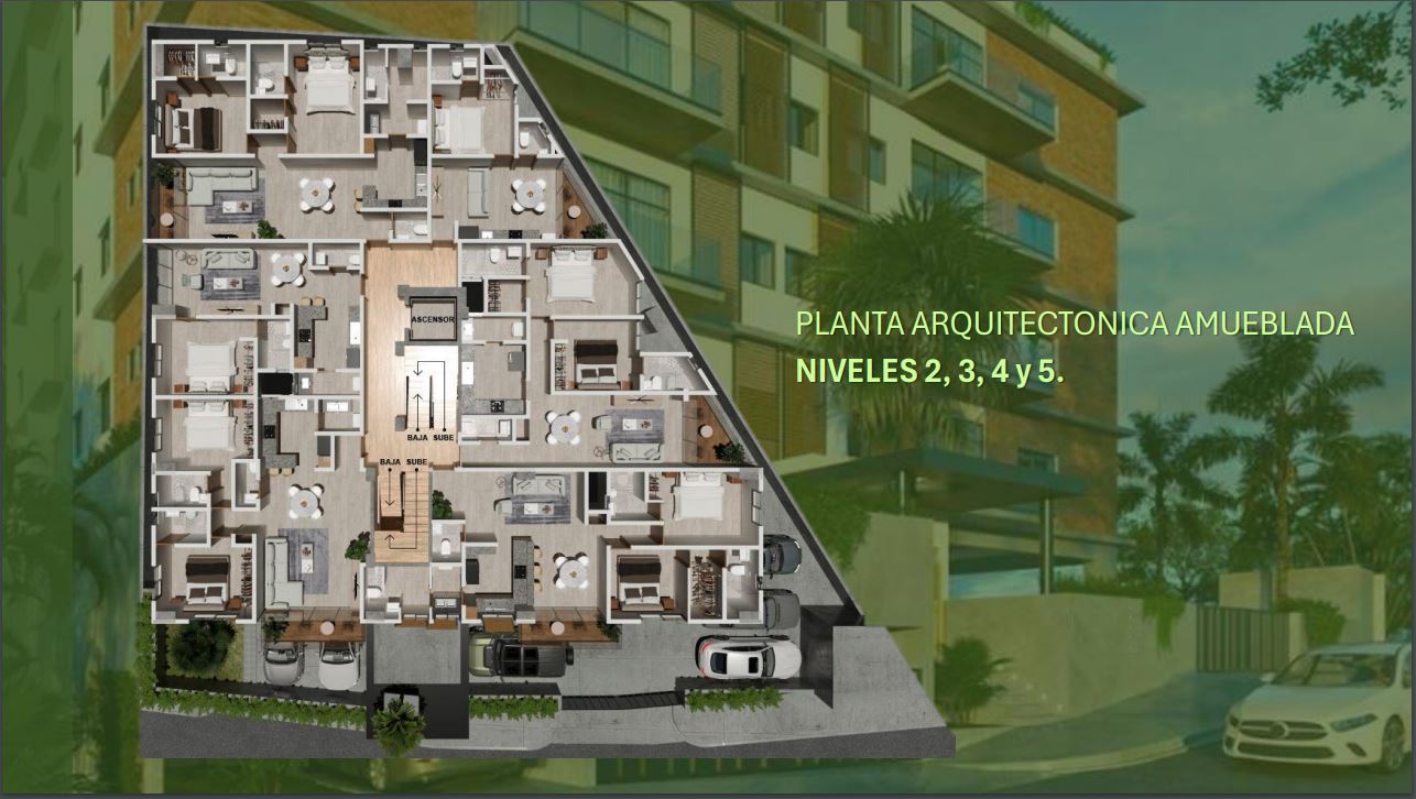 apartamentos - Apartamentos de 1 y 2 hab., Altos de Arroyo Hondo 8