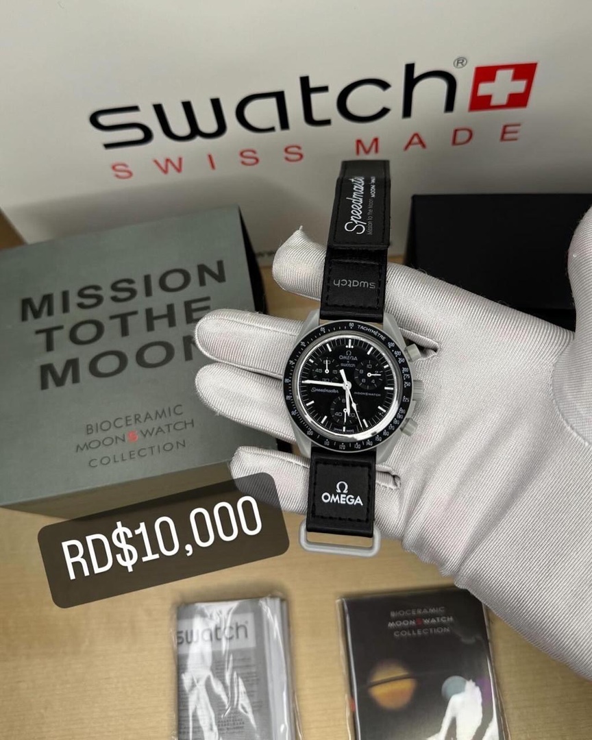 joyas, relojes y accesorios - Relojes OmegaSwatch MoonWatch De oportunidad  6