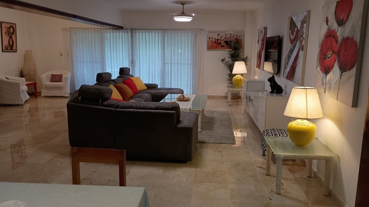 apartamentos - Apartamento en alquiler amueblado en la Anacaona 3