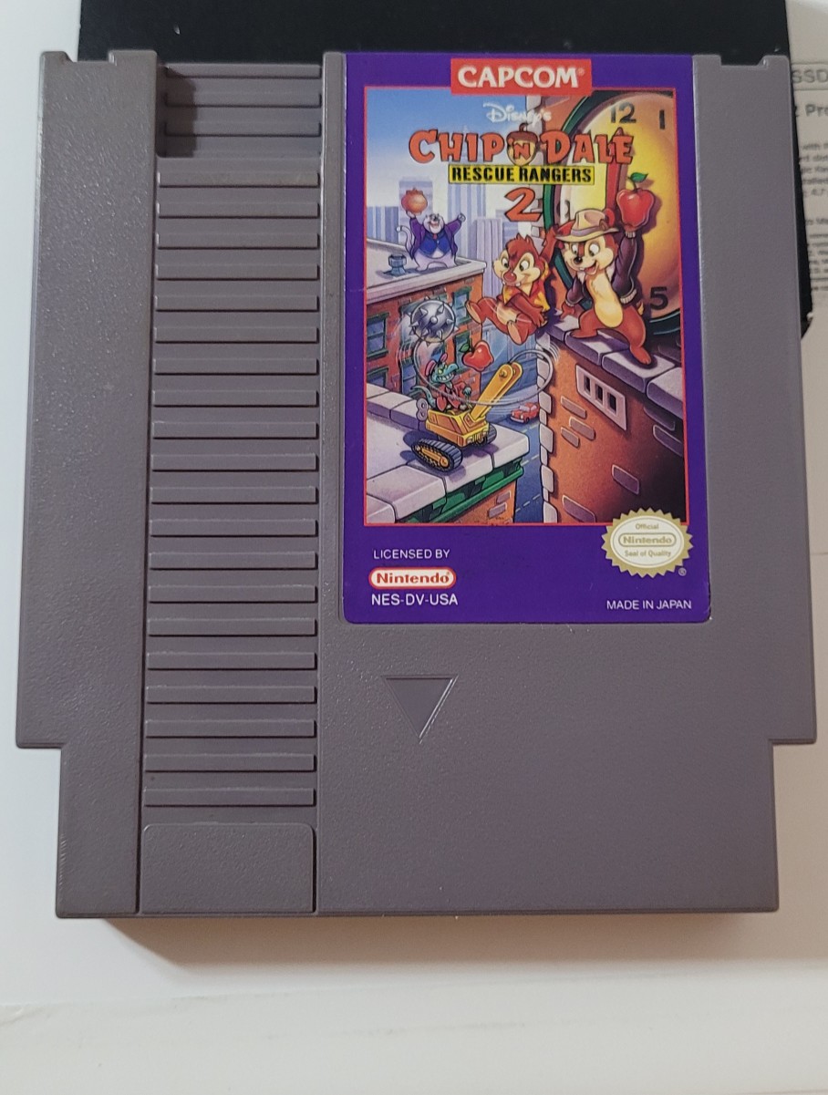 consolas y videojuegos - Nintendo Nes Chip N Dale 2 Original 1