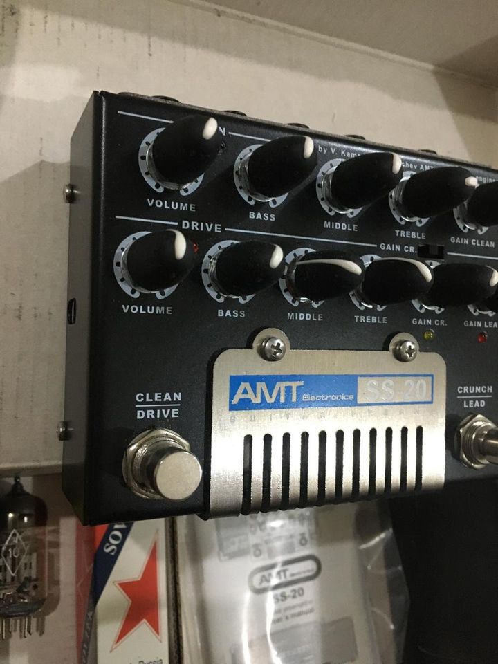 instrumentos musicales - AMT Electronics SS-20 – Preamplificador de guitarr 1