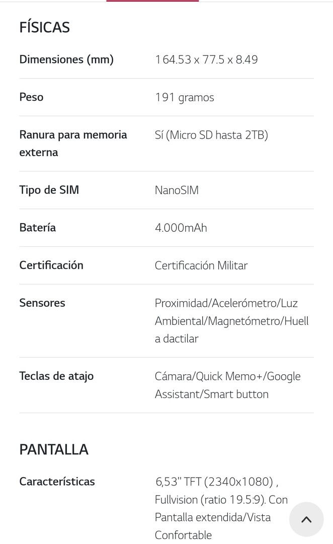 celulares y tabletas - LG K61 2