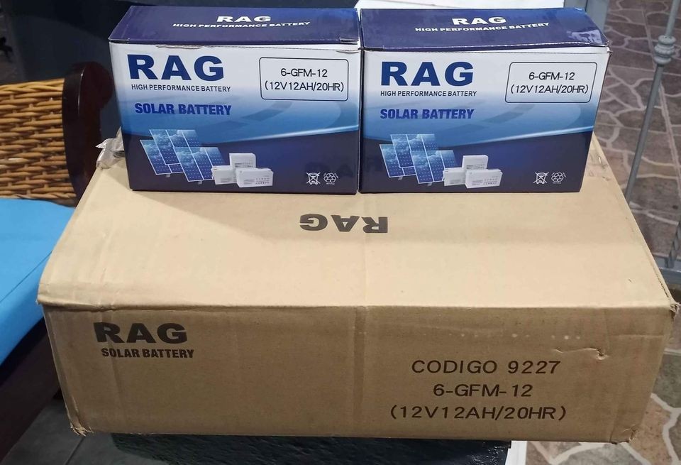 plantas e inversores - BATERIA RAG 12V 200 AMP  0