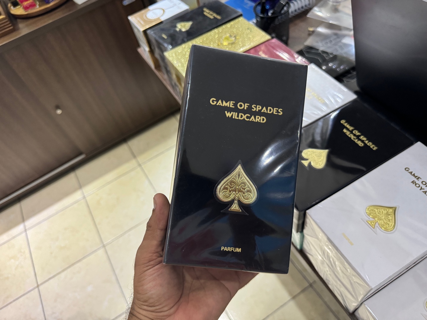 joyas, relojes y accesorios - Perfumes WILDCARD Game of Spades Nuevo 100ml RD$ 5,700 NEG 0