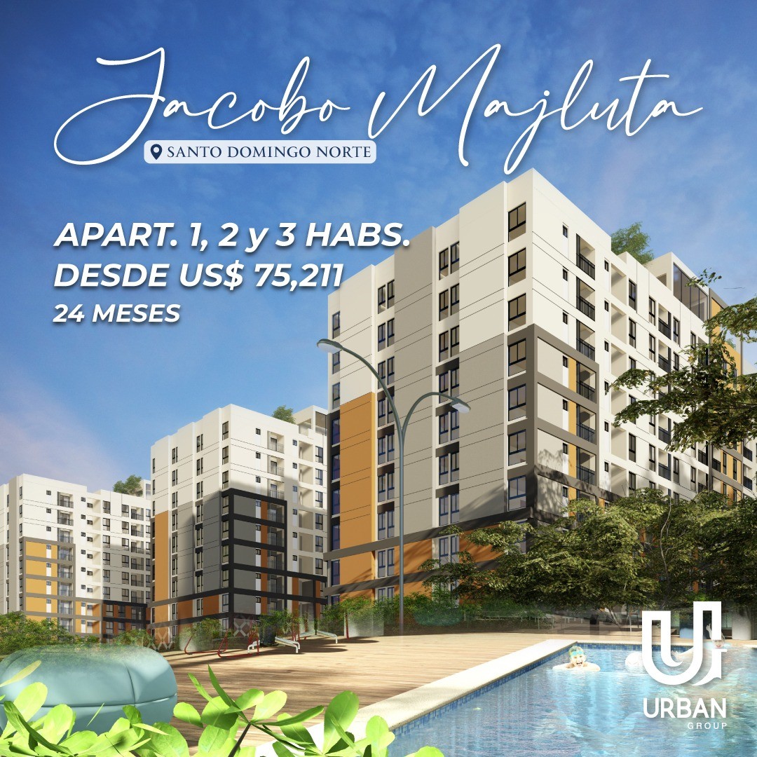 apartamentos - Apartamentos en la Jacobo Majluta desde US$74,167