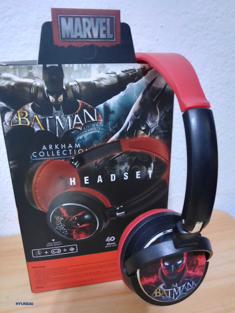 accesorios para electronica - AUDIFONO INALÁMBRICO PARA NIÑO  BATMAN AH-801B 3