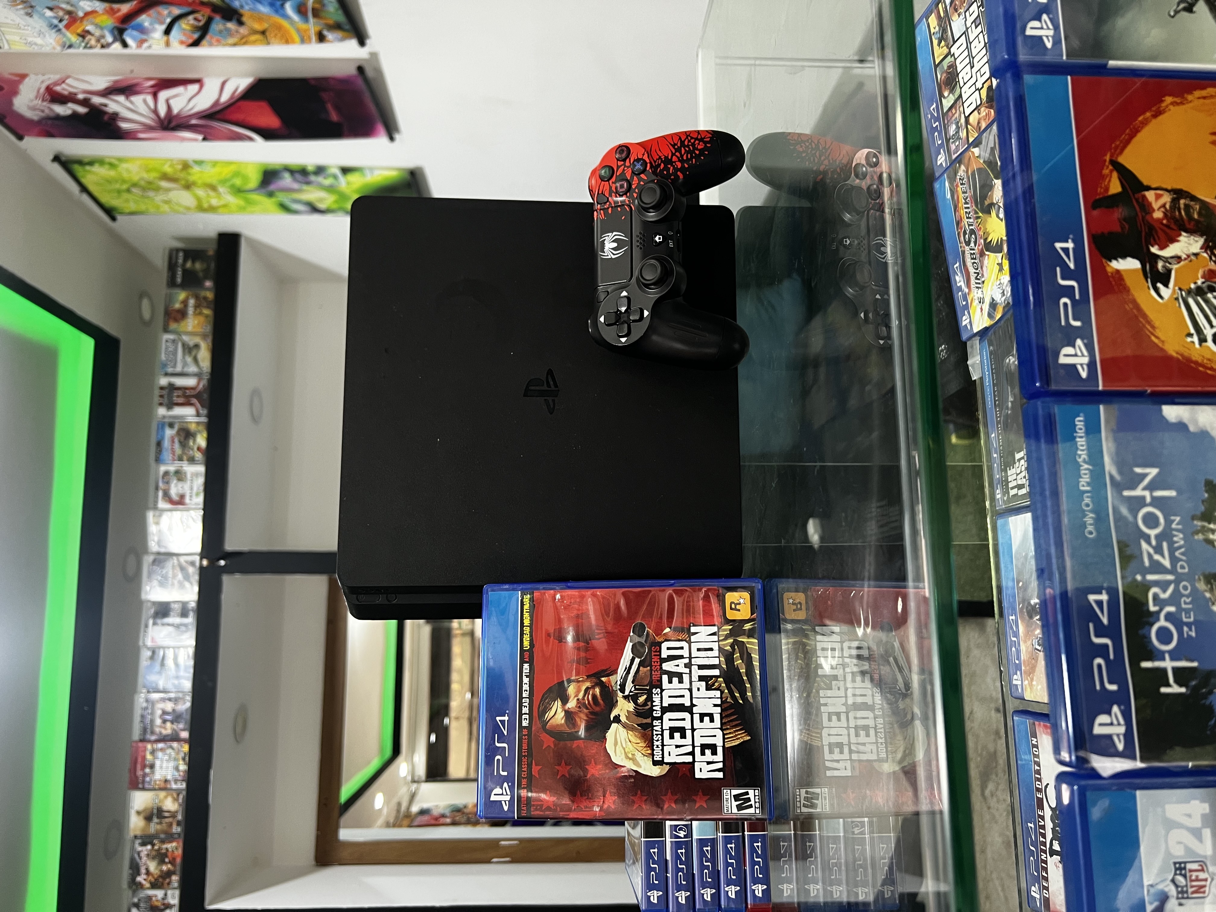 consolas y videojuegos - oferta ps4 slim 1Tb + juego + control y garantía  0