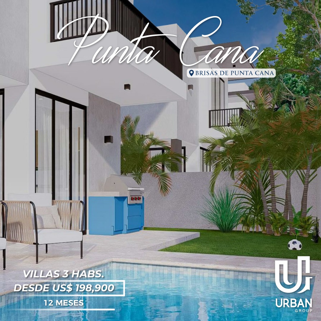 casas vacacionales y villas - Villas exclusivas en Brisas de Punta Cana 1