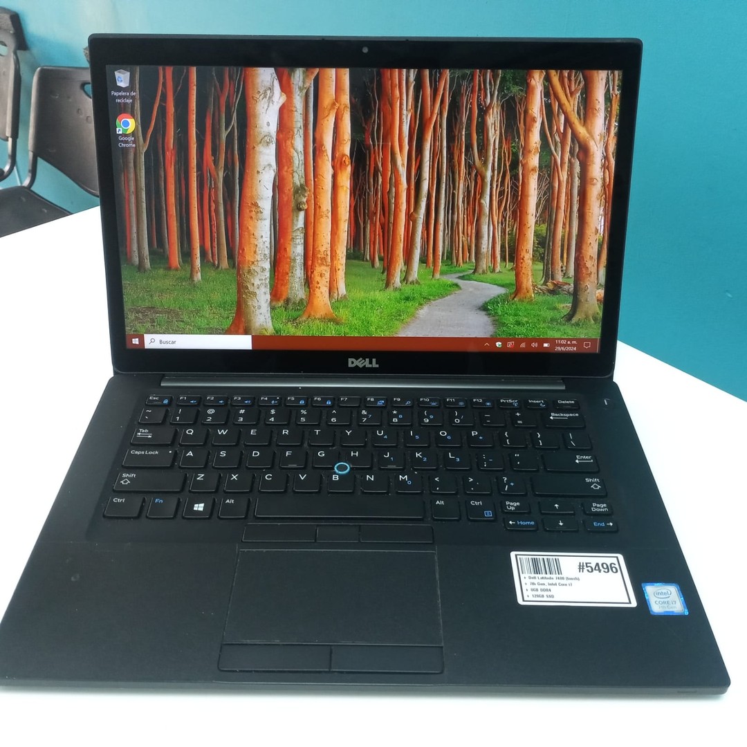 computadoras y laptops - Laptop, Dell Latitude 7480 (touch) / 7th Gen, Intel Core i7 / 8GB DDR4 / 128GB S 6