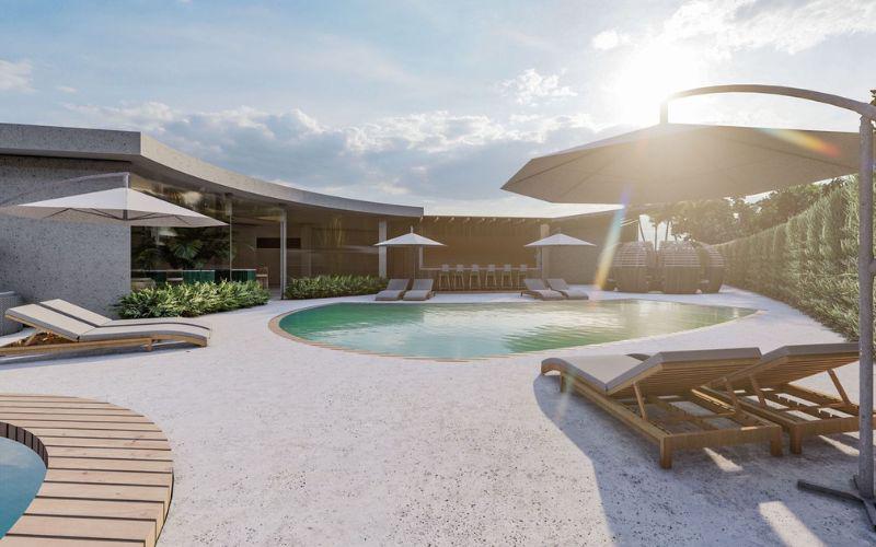 casas vacacionales y villas - Villas de 3 habitaciones en Punta Cana 2