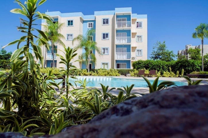 apartamentos - Apartamento en venta Punta Cana #24-1060 dos dormitorios, un baño, balcón, pisci 4