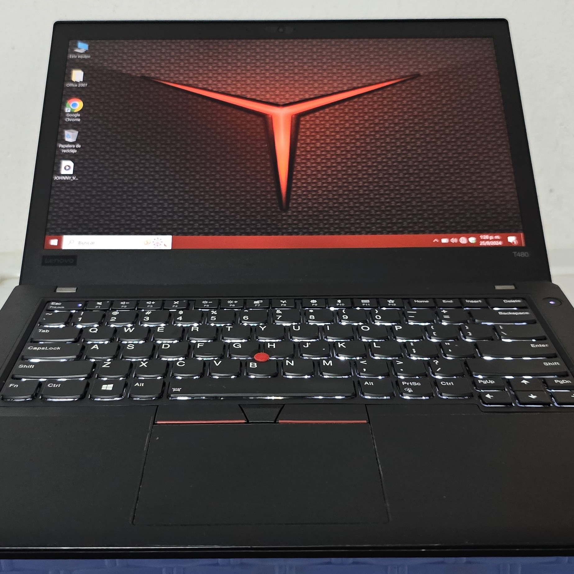 computadoras y laptops - lenovo T480 14 Pulg Core i7 8va Gen Ram 16gb ddr4 Disco 256gb solido Video 8gb 