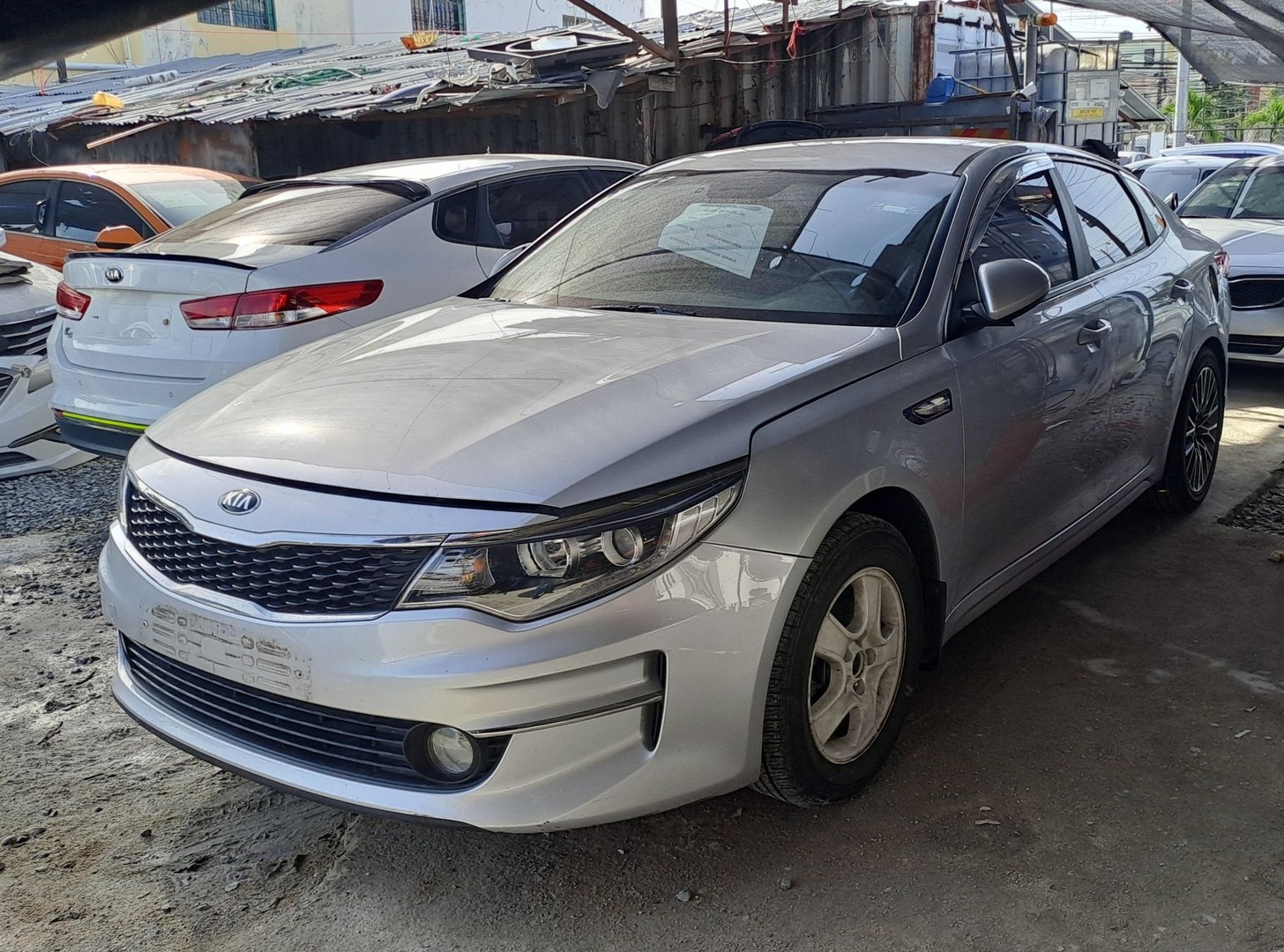 carros - KIA K5 GRIS 2017