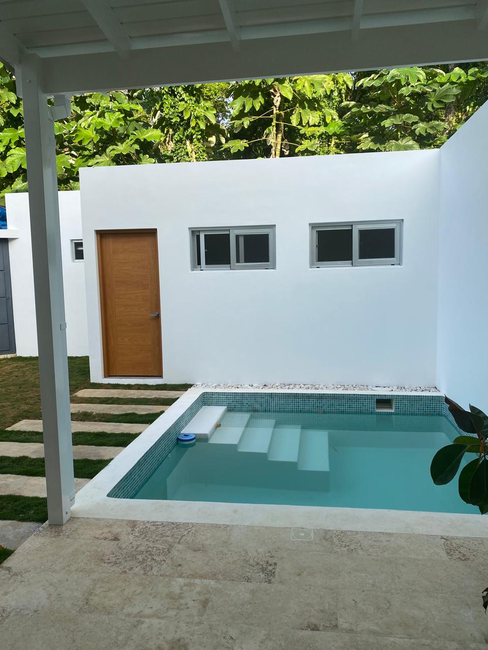 casas vacacionales y villas - Townhouse Villa en Las Terrenas, a  600 Mts. de Pl 2