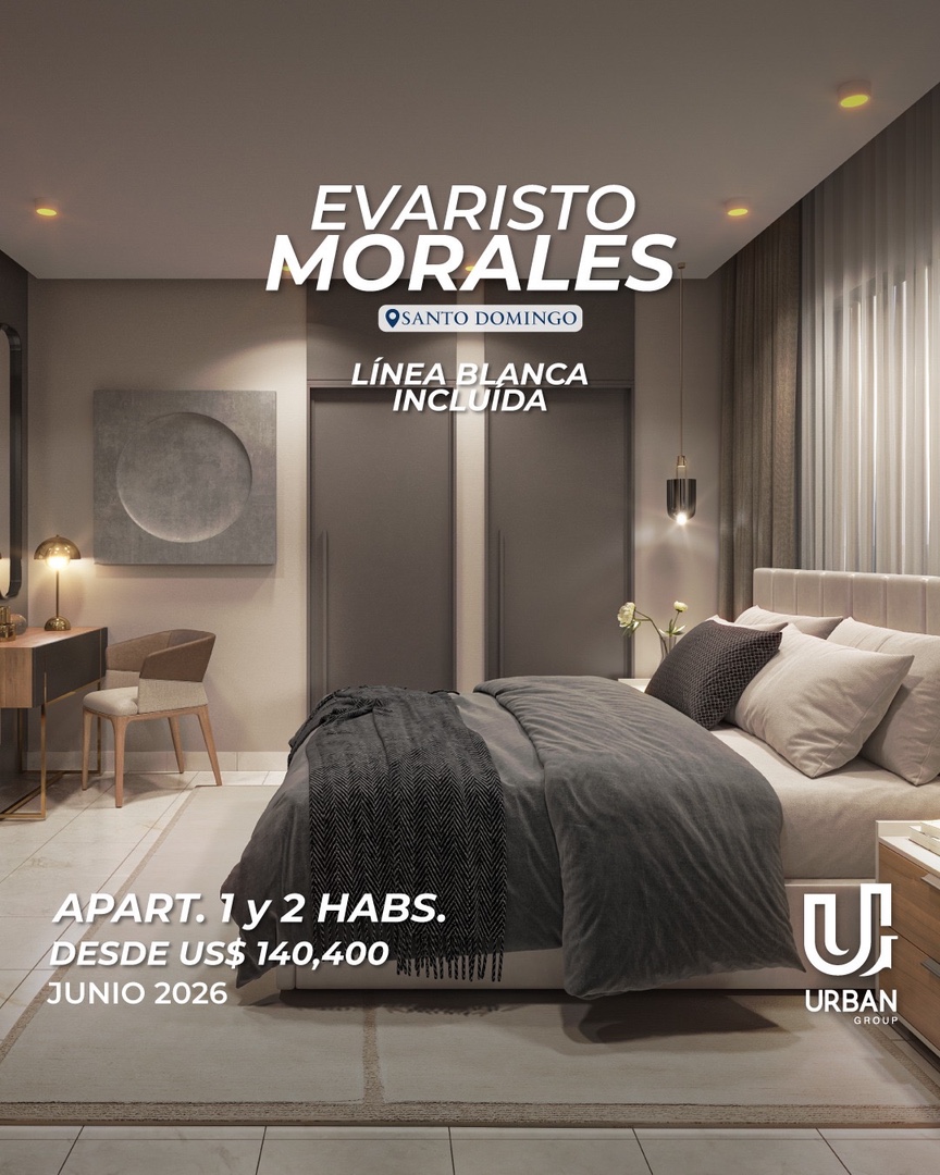 apartamentos - Lujo y confort en un solo lugar apartamentos en planos en Evaristo Morales  3