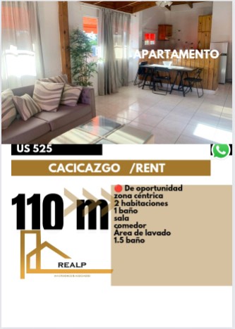 apartamentos - Hermoso apartamento de 2 habitaciones