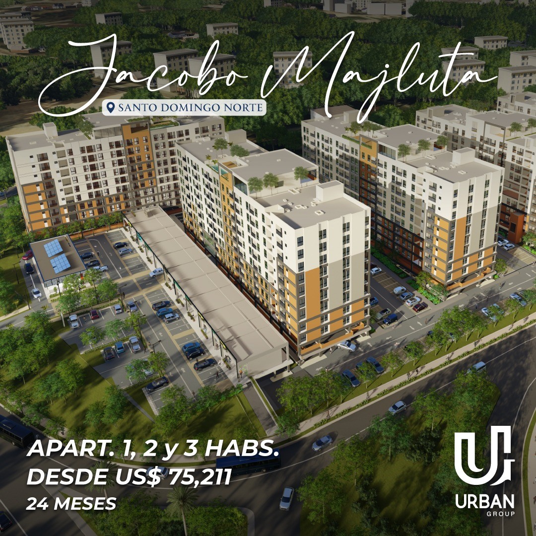 apartamentos - Apartamentos en la Jacobo Majluta desde US$74,167 1