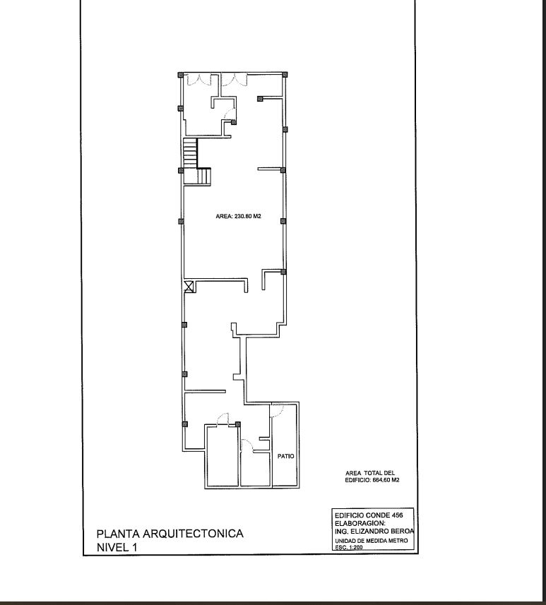 oficinas y locales comerciales - Local en el Conde Zona Colonial 456m2 Dos pisos  1