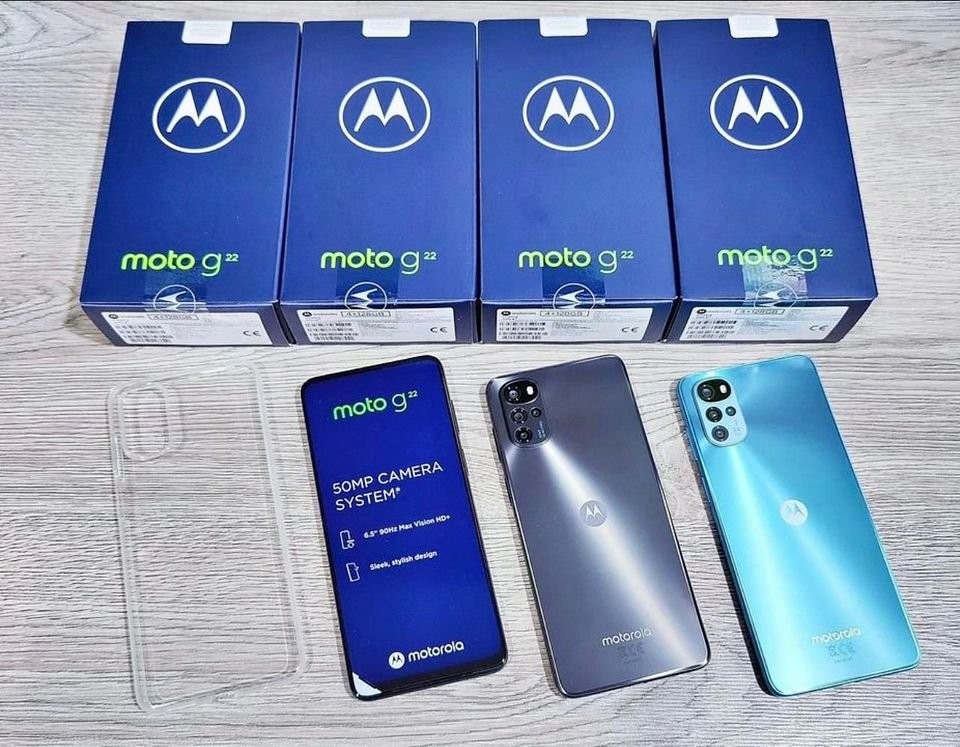 celulares y tabletas - MOTOROLA MOTO G22 128GB 4GB RAM NUEVOS