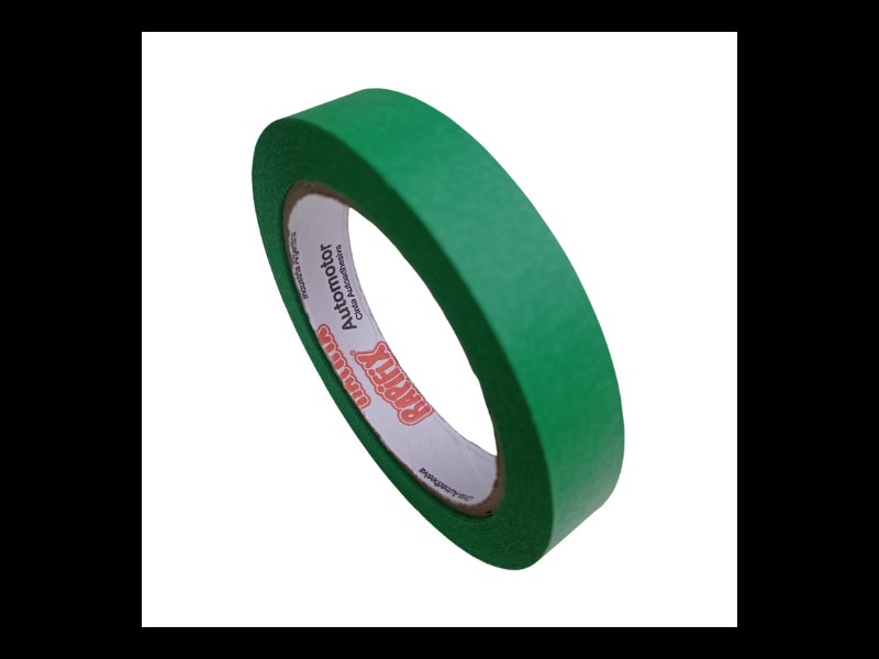 accesorios para vehiculos - Masking tape para carros verde, amarilla o blanca 3/8'’ (Caja de 48 unidades) 1
