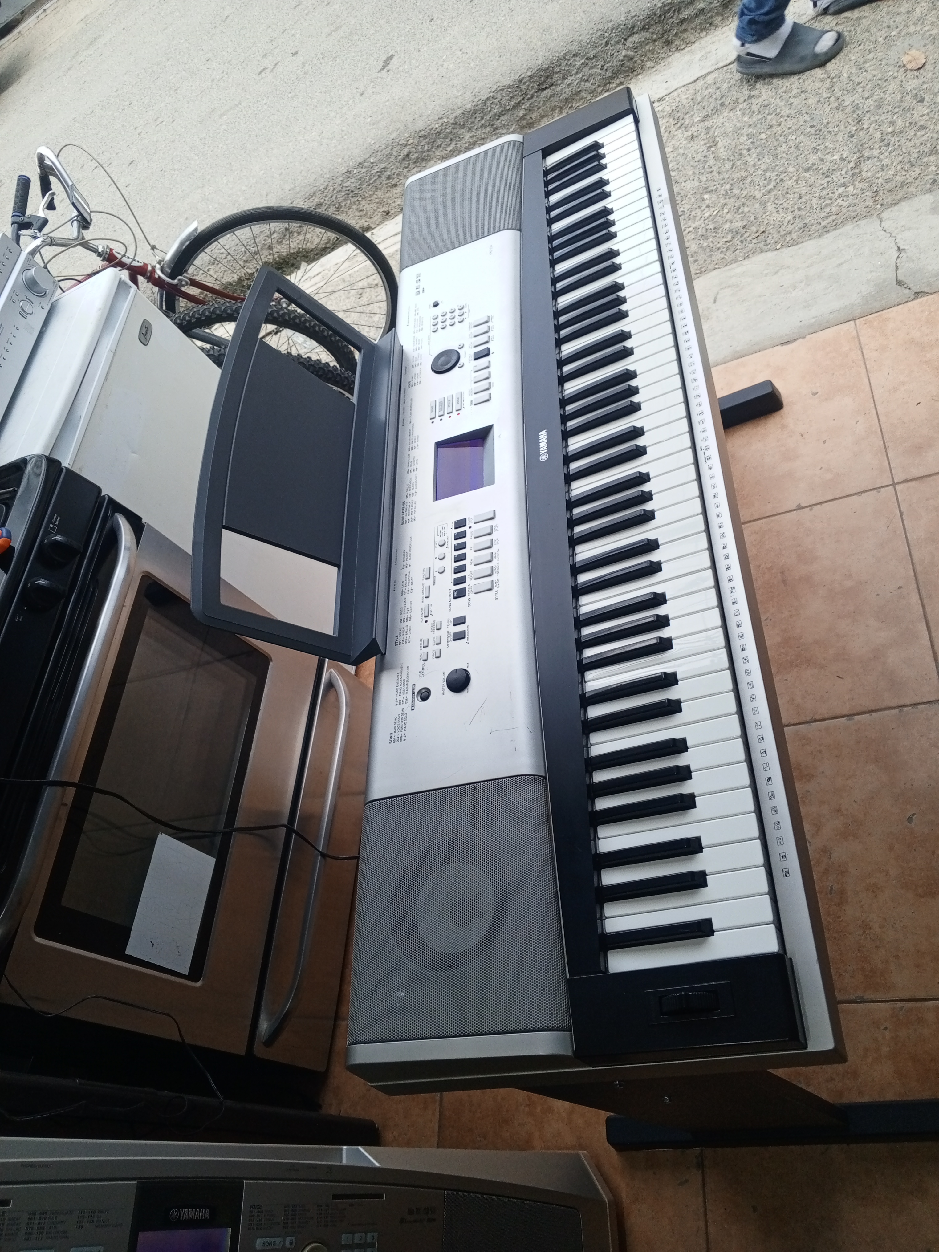 instrumentos musicales - piano YAMAHA YPG-505 1