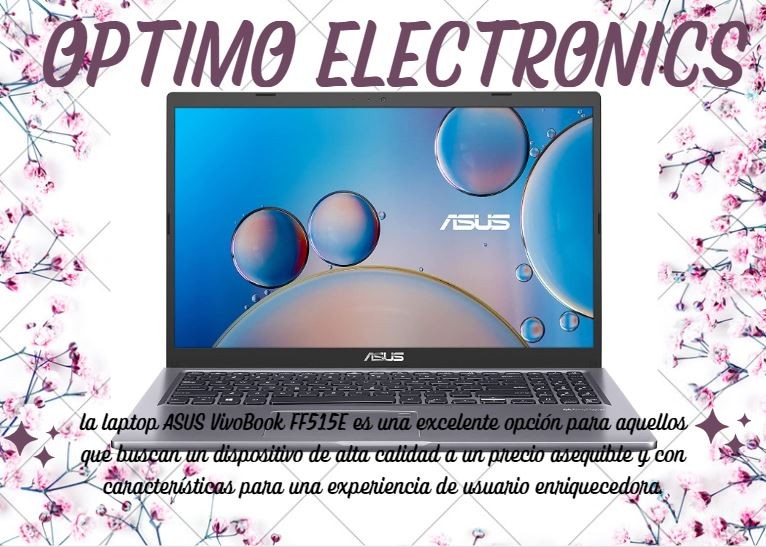 computadoras y laptops - 
LAPTOP ASUS - FF515E - VIVOBOOK / I3-1115G4/BGA / 4GB-128GB SSD / FHD 15.6 0