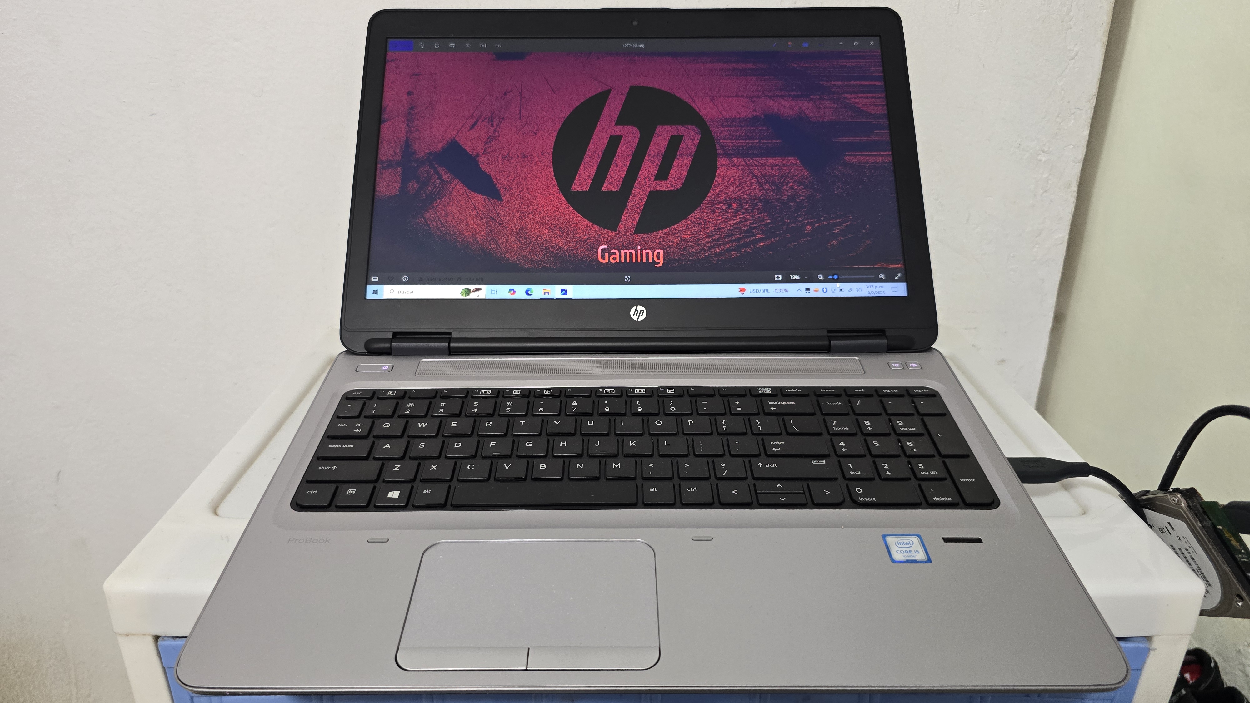 computadoras y laptops - laptop hp 17 Pulg Core i5 Ram 12gb ddr4 Disco 656gb Solido Wifi Bluetoth 