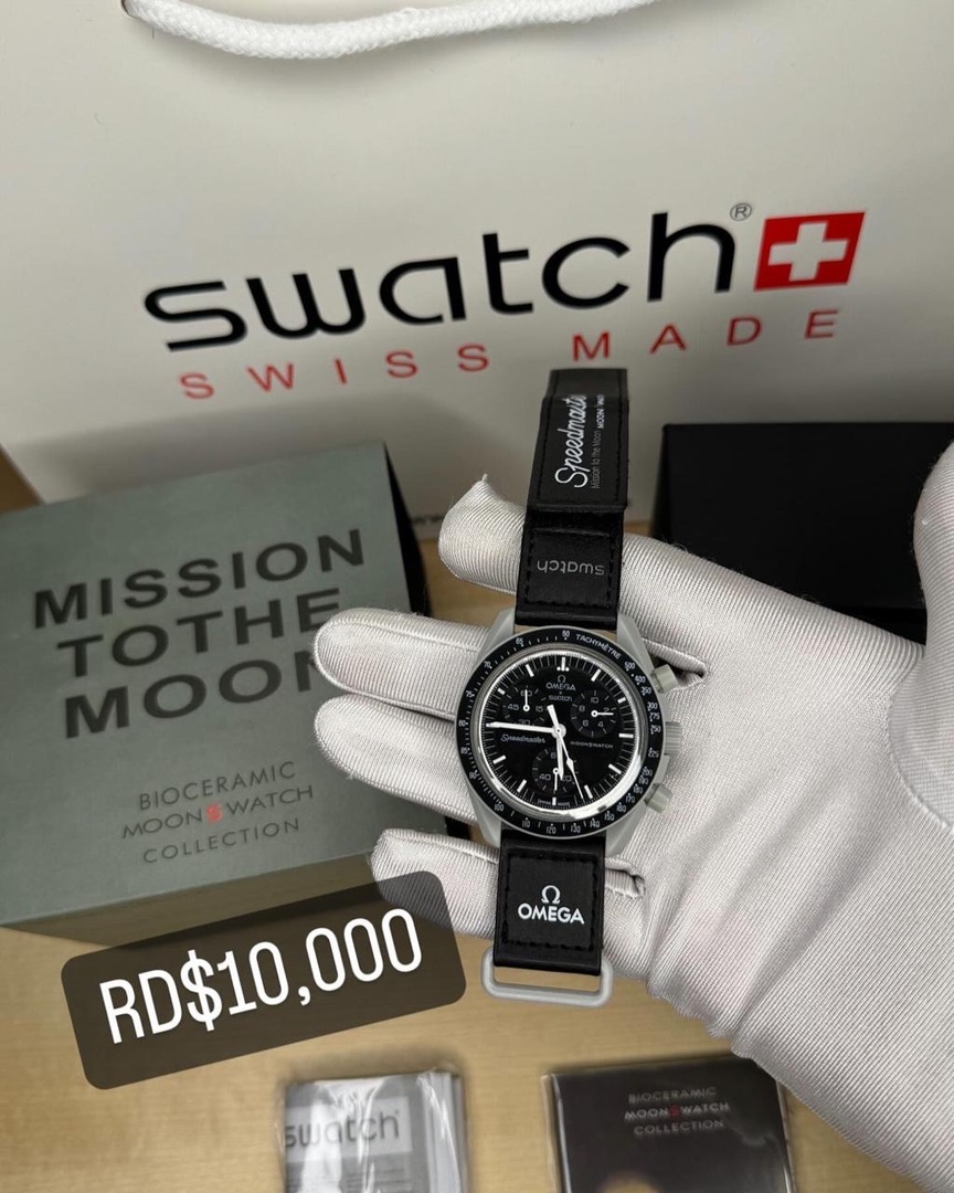 joyas, relojes y accesorios - Relojes OmegaSwatch MoonWatch De oportunidad  9