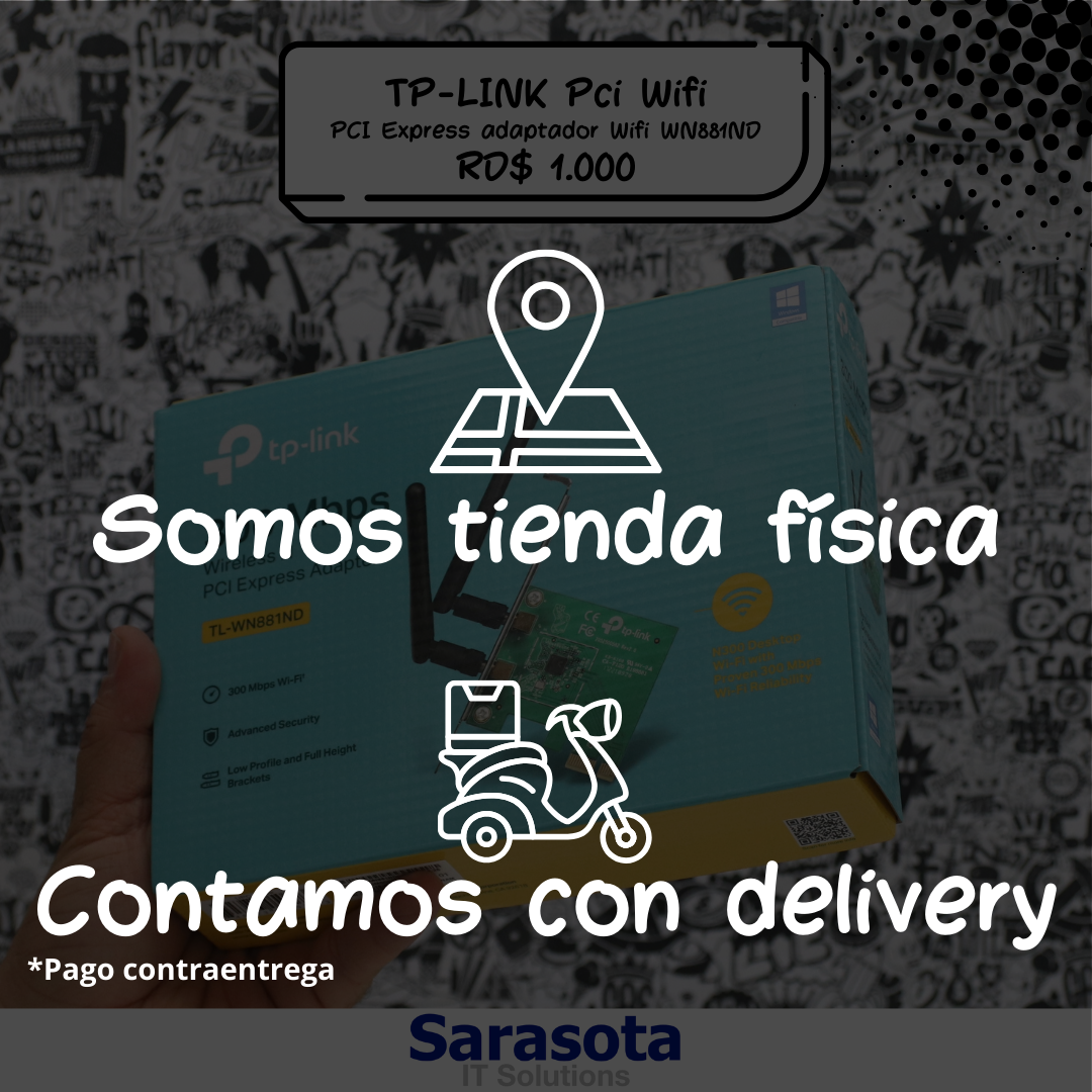 otros electronicos - Tp-Link PCIe adaptador WIFI WN881ND 2