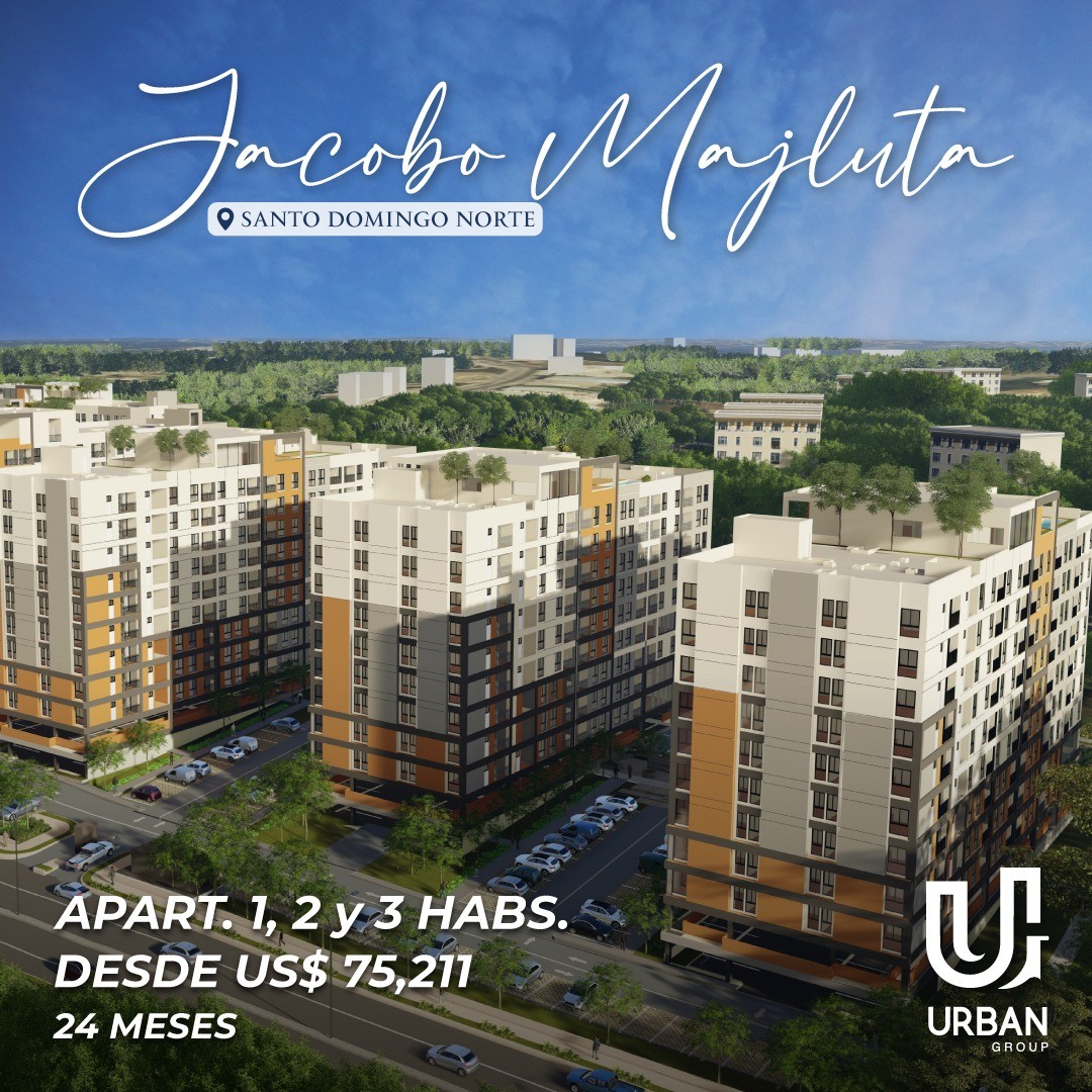 apartamentos - Apartamentos en la Jacobo Majluta desde US$74,167 3