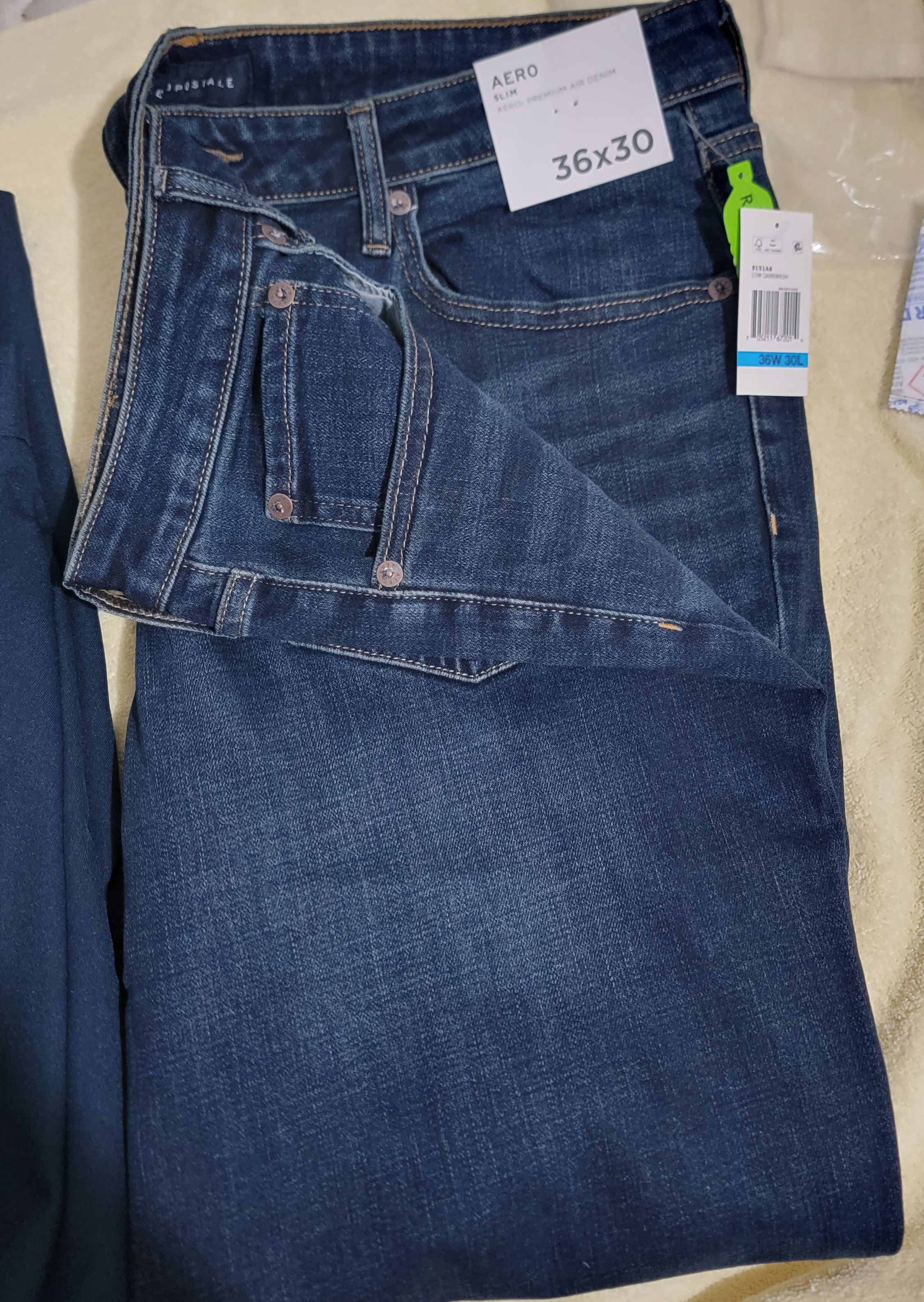 ropa para hombre - **Vendo pantalon Jean Aeropostale size 36x30 y fin