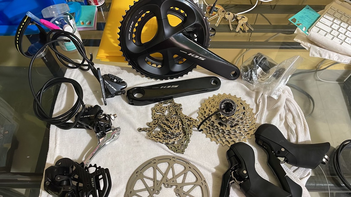 bicicletas y accesorios - VENTA DE GRUPO SHIMANO 105 11V.