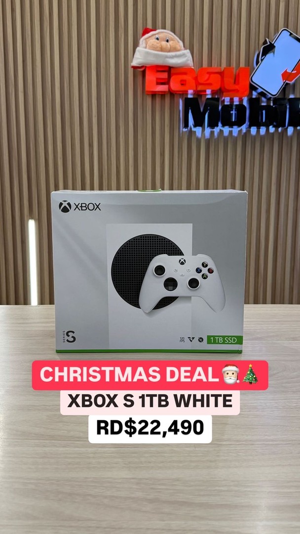 consolas y videojuegos - XBOX SERIE S 1TB BLANCO SELLADO 