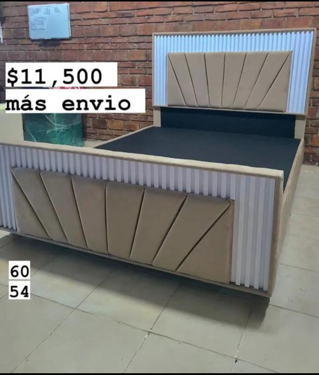 muebles y colchones - GRAN OFERTA DE BASES DE CAMAS DOBLEMENTE  REFORZADAS. 1