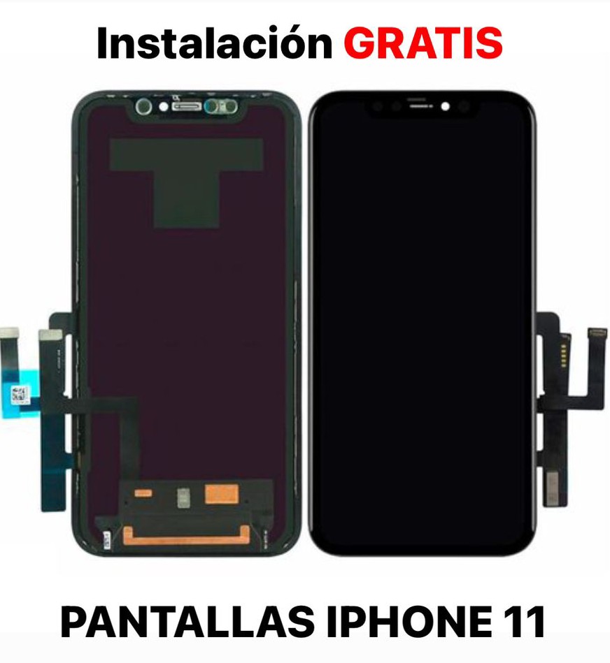 celulares y tabletas - Pantalla de iPhone 11 