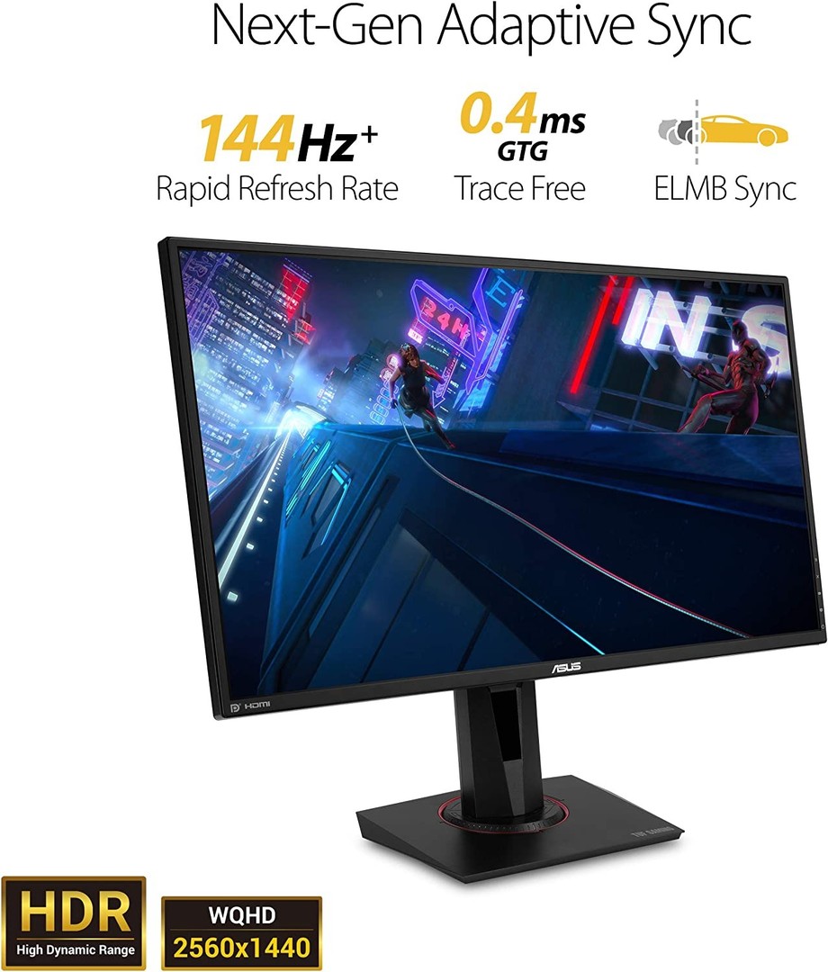 computadoras y laptops - OFERTA ASUS - Monitor gaming VG27BQ TUF Gaming de 27 pulgadas

 1