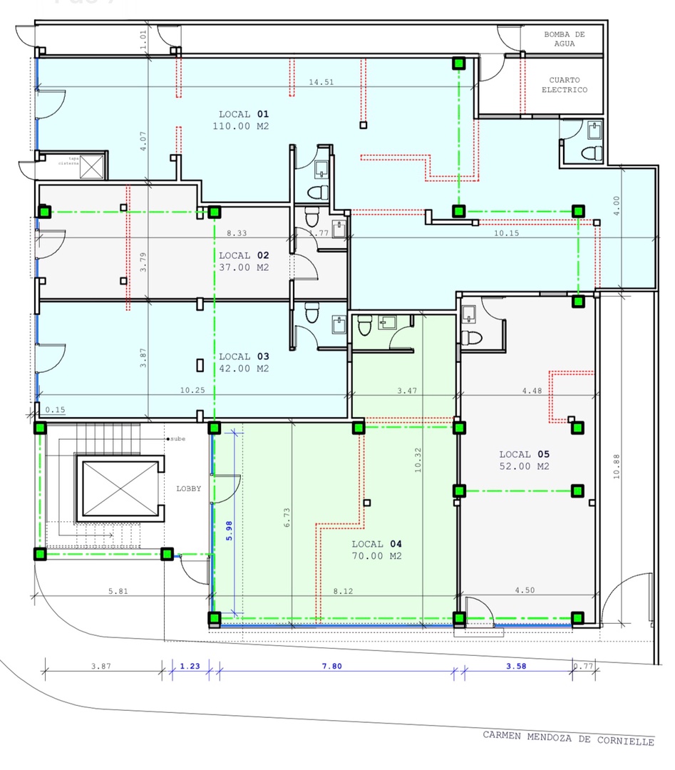 oficinas y locales comerciales - Vendo plaza comercial en bella vista  1