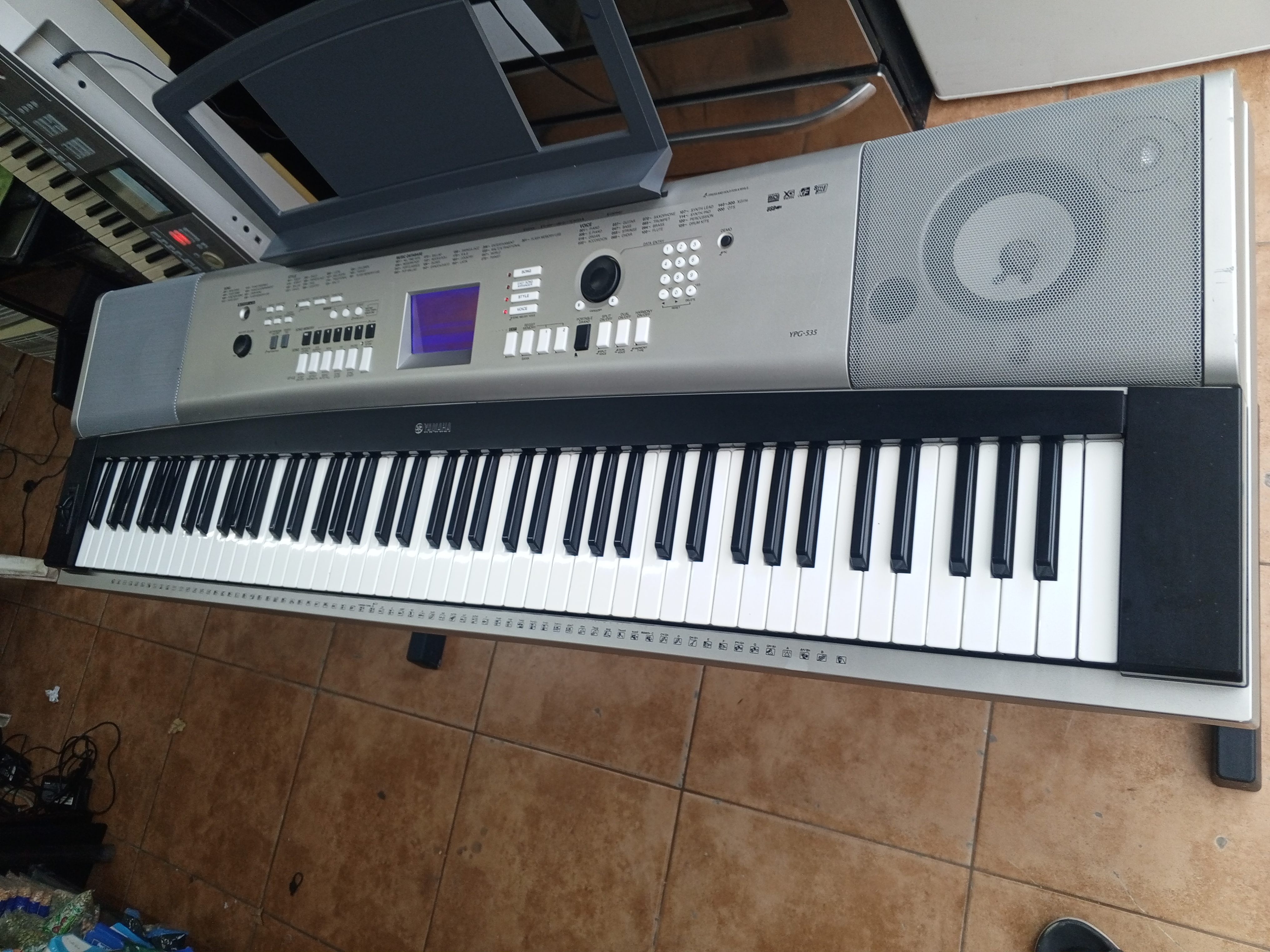 instrumentos musicales - piano YAMAHA YPG-505 4