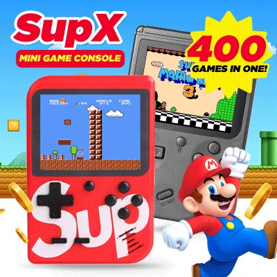 consolas y videojuegos - Sup Game Box Consola De 400 Juegos. Gameboy  1