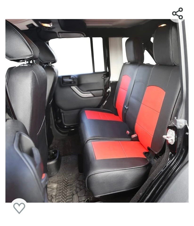 accesorios para vehiculos - Vendo Forros de Asientos para Jeep Wrangler 2018 a 2023 Vinyl Optimas RD$ 7,500  3