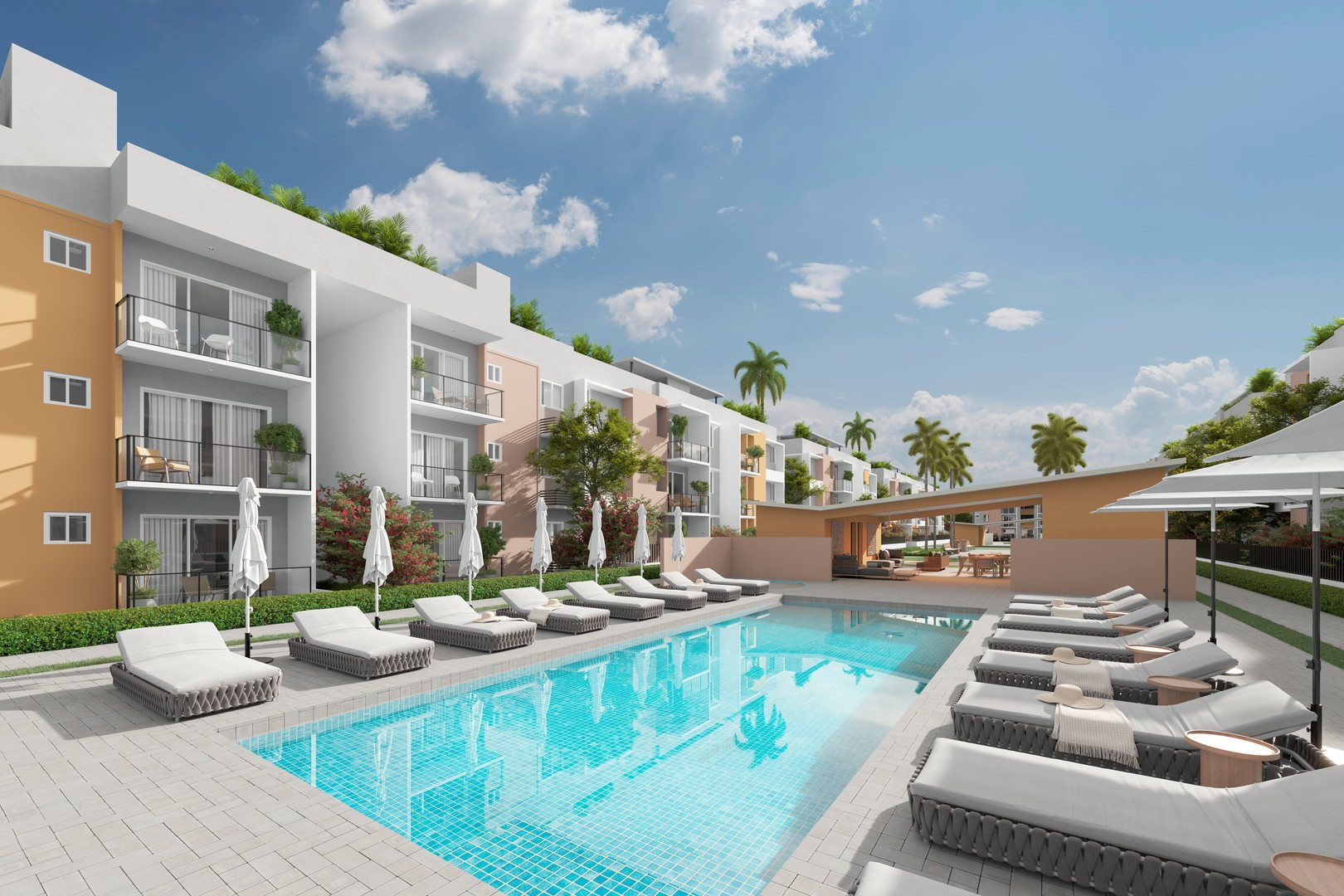 apartamentos - PROYECTO DE APARTAMENTOS EN VENTA UBICADO EN PUNTA CANA  4