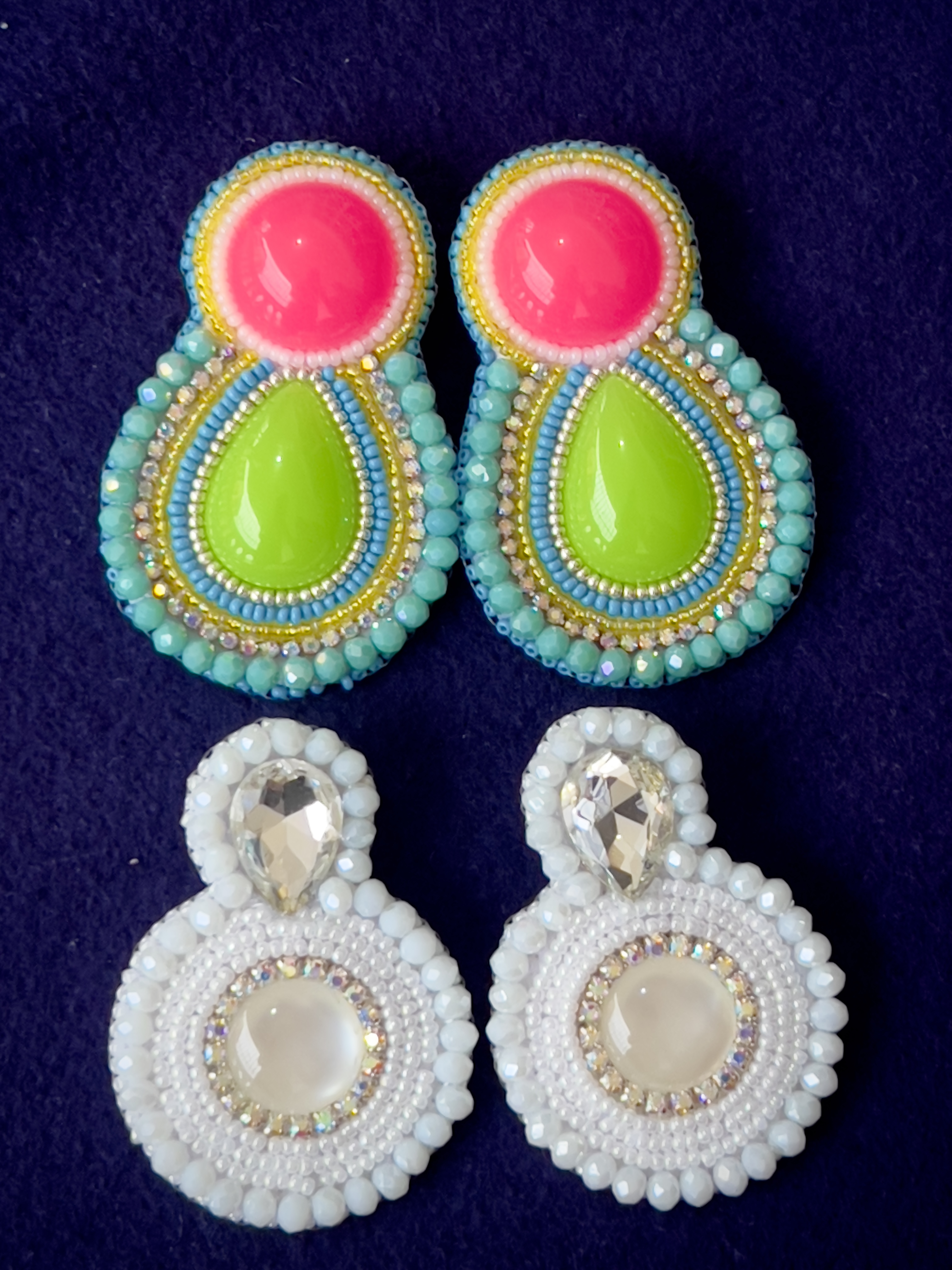 joyas, relojes y accesorios - Aretes artesanales  9